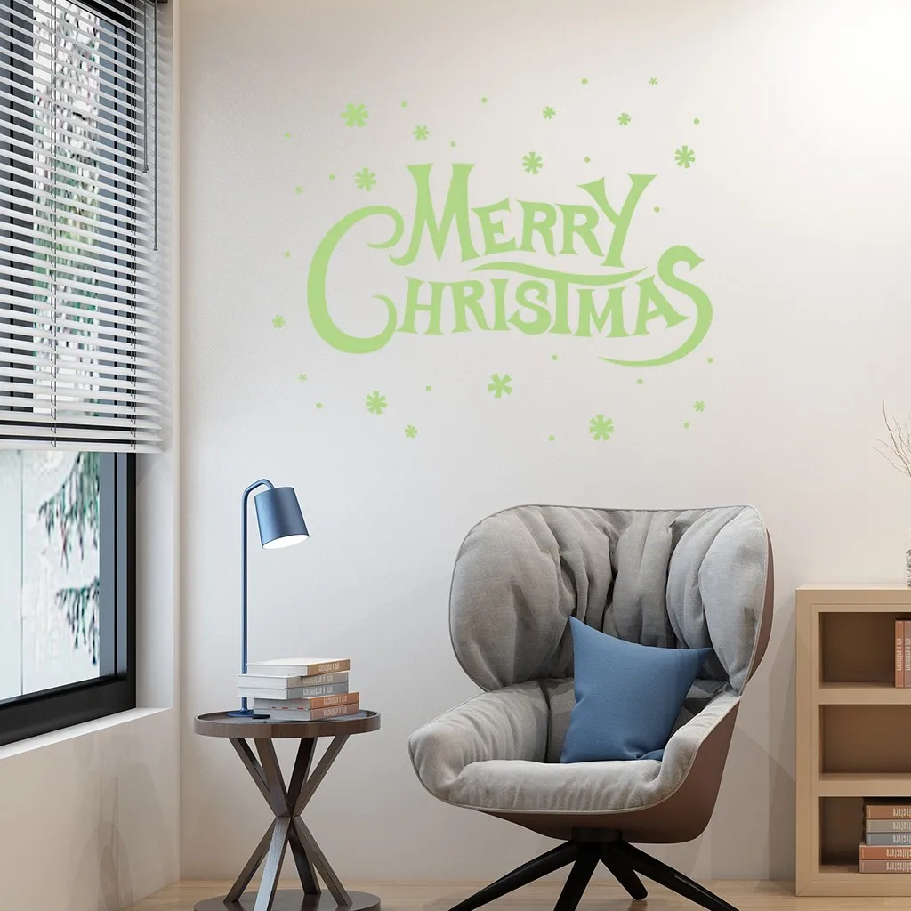 Pegatinas De Pared Decoracion Feliz Navidad Pegatina De Pared Casa