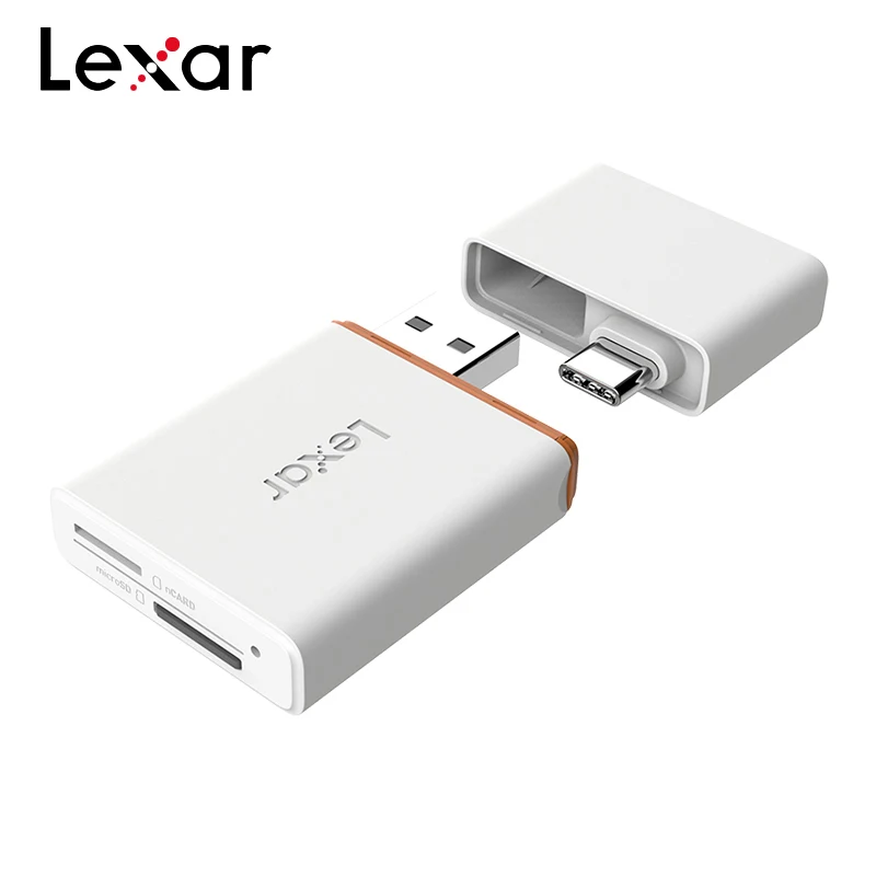 Устройство чтения карт памяти Lexar NM USB 3 1 2 в устройство Micro SD nCard с разъемом типа C и A