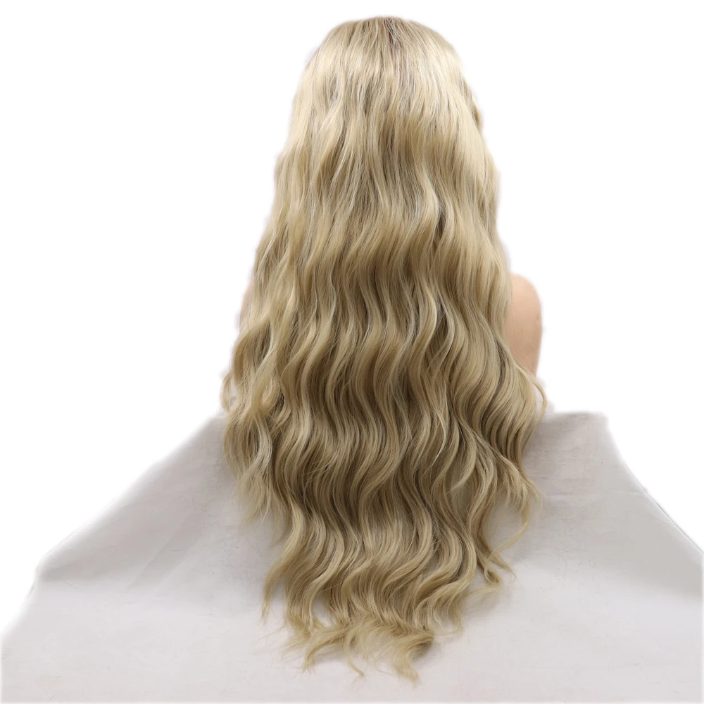 blonde synthetic wig