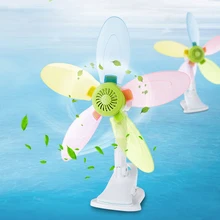 Настольный вентилятор с зажимом, настенный вентилятор, электрический вентилятор с зажимом, 5 цветов, лопасти, 220 В, портативная многофункциональная регулируемая кровать, бесшумная, офисная, Студенческая, летняя