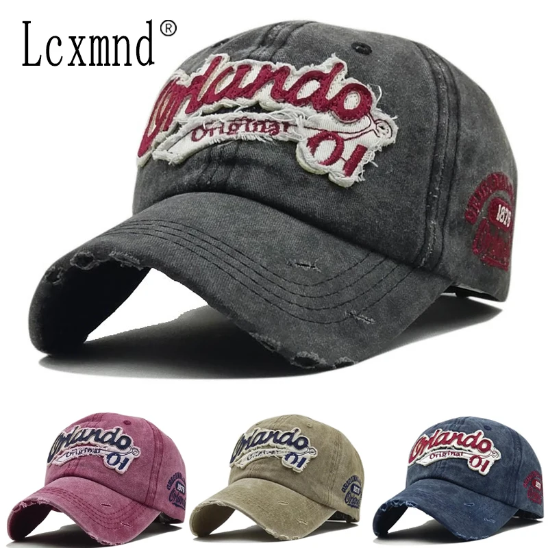 Бейсбольная кепка с эффектом потертости, винтажная Кепка для папы с вышитыми буквами, кепка для мужчин и женщин, разноцветная бейсболка, кепка s для спорта на открытом воздухе, casquette homme