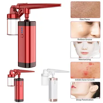 

Portable Usb Charging Nail Art Face Paint Cake Wireless Airbrush Oxygen Moisturizing Airbrush Spray Set Injection Beauty Ma A7G7