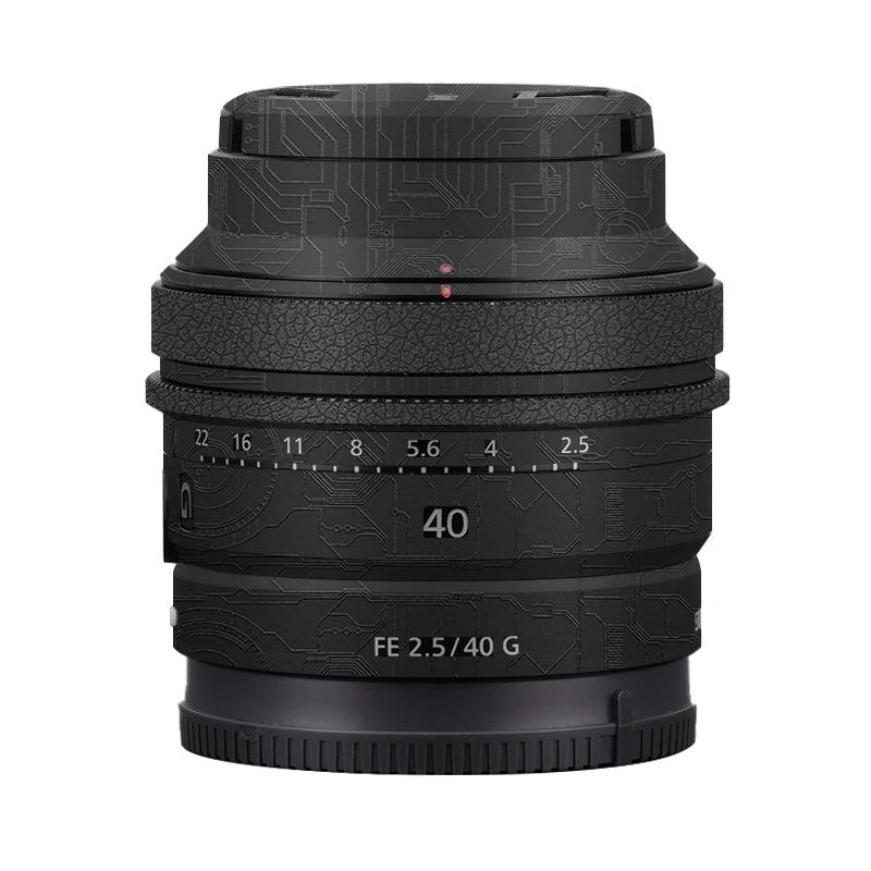 Sel40F25G 40 2.5G Lens Premium Decal Skin Per Sony Fe 40Mm F2.5 Lens Protector Pellicola Protettiva Antigraffio Adesivo