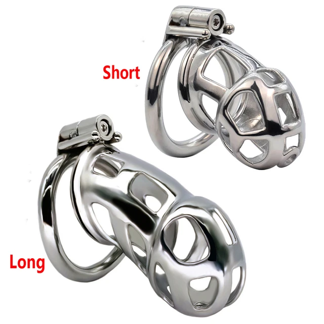 Men Chastity Cage Wolf Stainless Steel Sex Toy Adult Penis Ring Male  Chastity Belt Chastity Cock Cage BDSM 