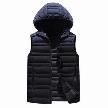 

2019 Winter New Detachable Cap Bodywarmer Heren