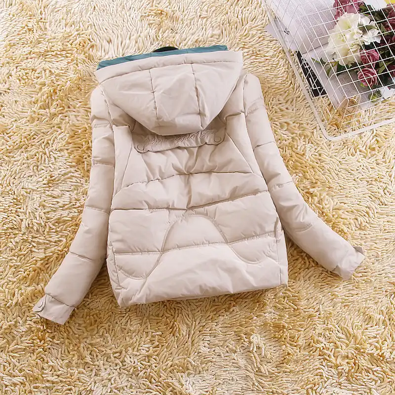 short padded puffer jacket