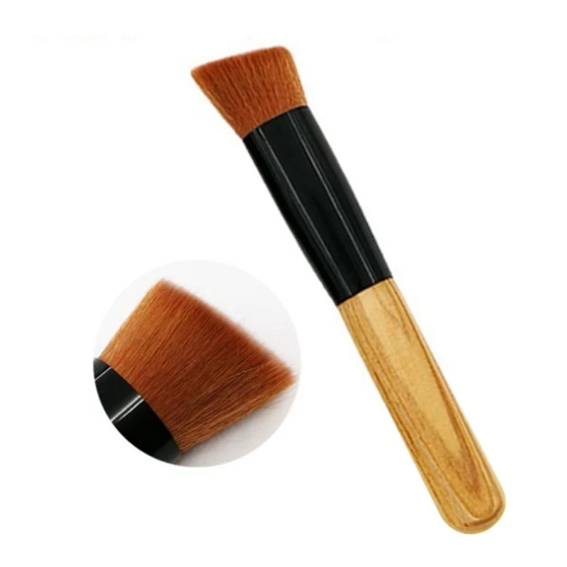 

1 PC Oblique Head Foundation Brush Powder Concealer Liquid Blush Brush Professional Face Makeup Brushes Tools
