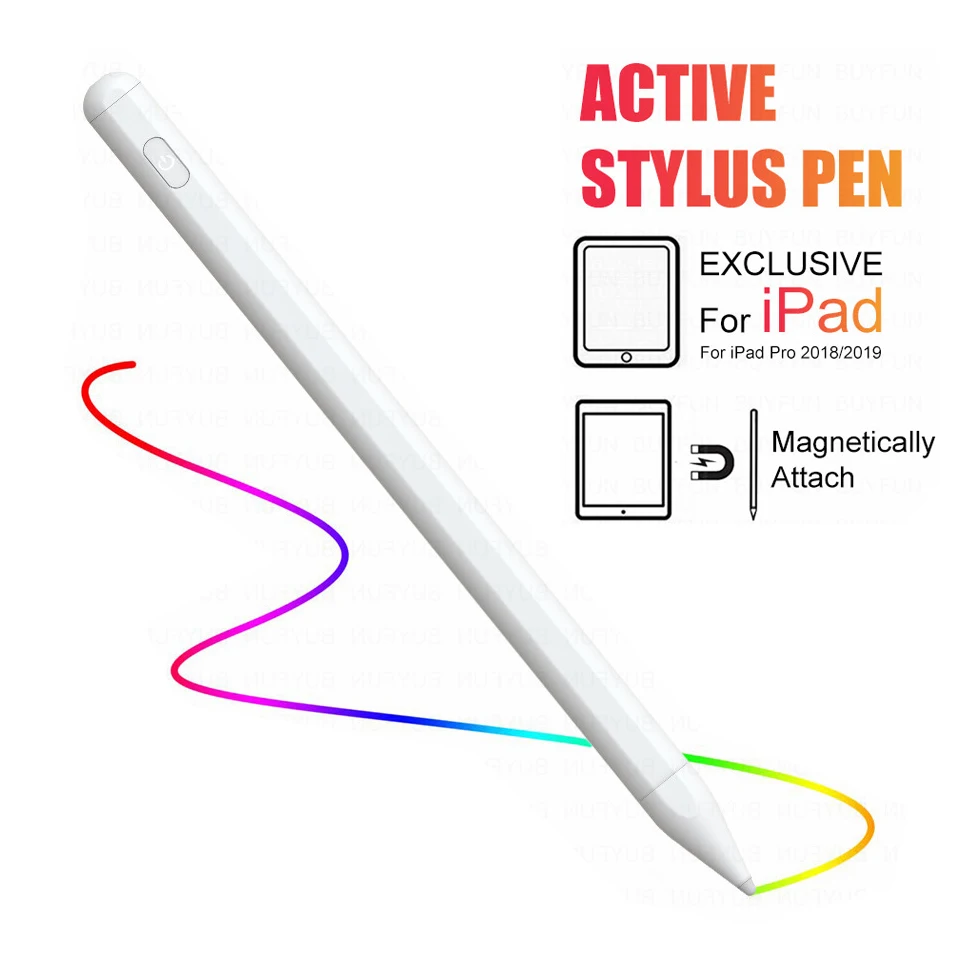 Стилус для iPad Active Apple Pro 11 12 9 2020 7 2018 Air 3 10 2 2019 без Bluetooth не pencil 2|Стилусы планшетов| |