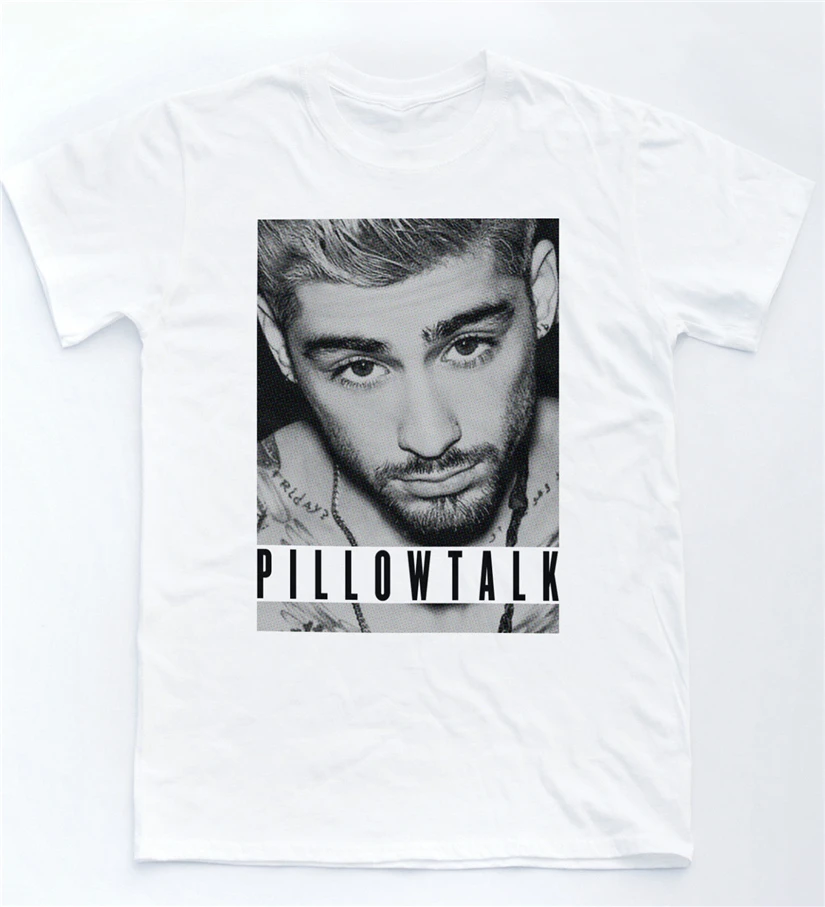 Zayn Pillowtalk футболка Одна музыка Малик Гарри направление 1D унисекс специальная