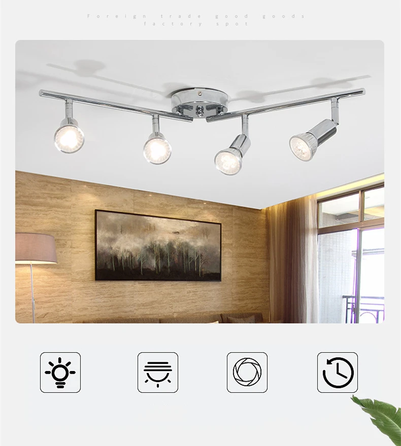 6 Head LED Ceiling Light