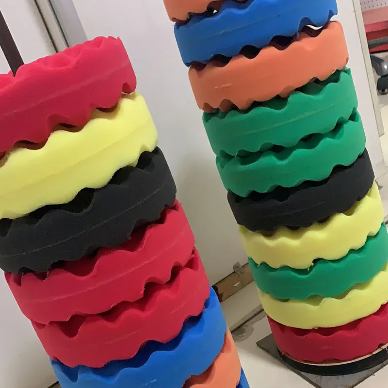 8 Inch Double Side Sponge Polish Pad For Automotive Car Polisher 195 mm Ultra-fine Foam Polishing Pad 6 colors for choose 3