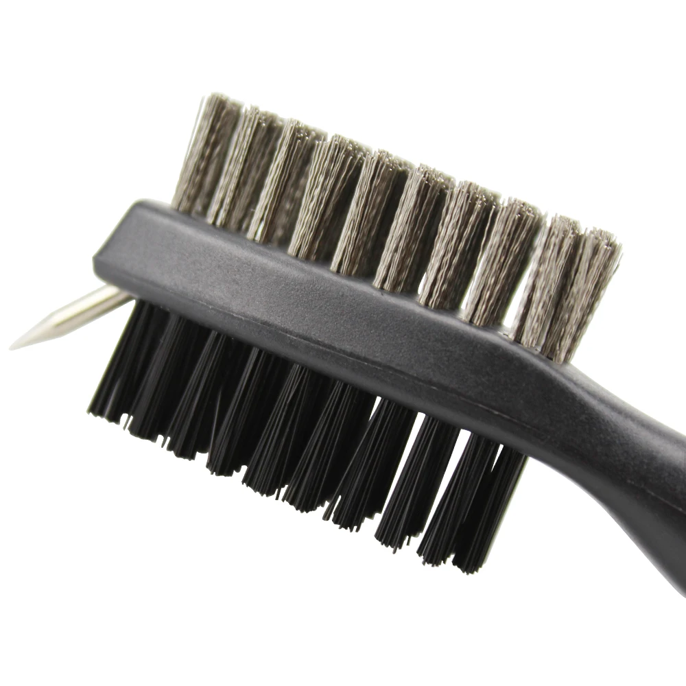 Golf Club Cleaning Brush and Cotton Towel Golf Clubs Head Groove Cleaner Set Drop Ship