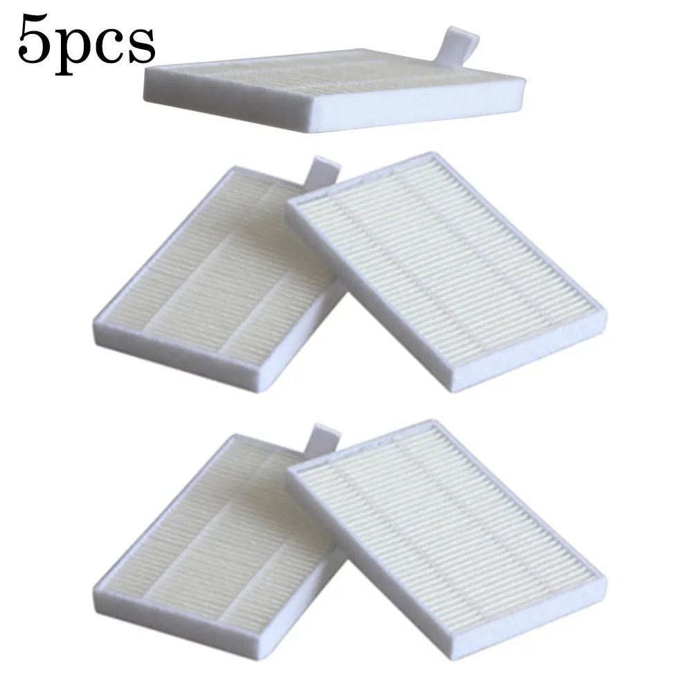 5psc Filters Filter Screen For Redmond Rv-r650s Sweeper Accessories Vacuum Cleaner Replace Filter Parts Remove Most Of The Dust