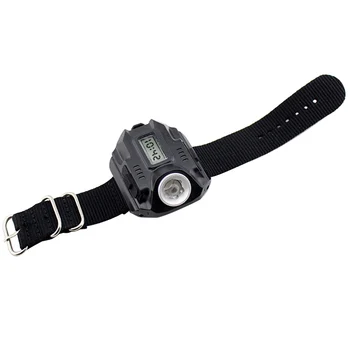 

SOS Signal Electric Hand Torch Camping Outdoor Practical Night Fishing LED Watch Wristband Multifunctional USB Charging Riding