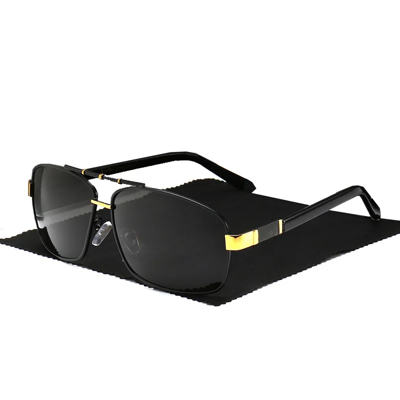 Дизайн TR90 поляризационные солнцезащитные очки для мужчин и женщин для вождения Квадратные Солнцезащитные очки мужские солнцезащитные очки UV400 Gafas de Sol - Цвет линз: 550 c2