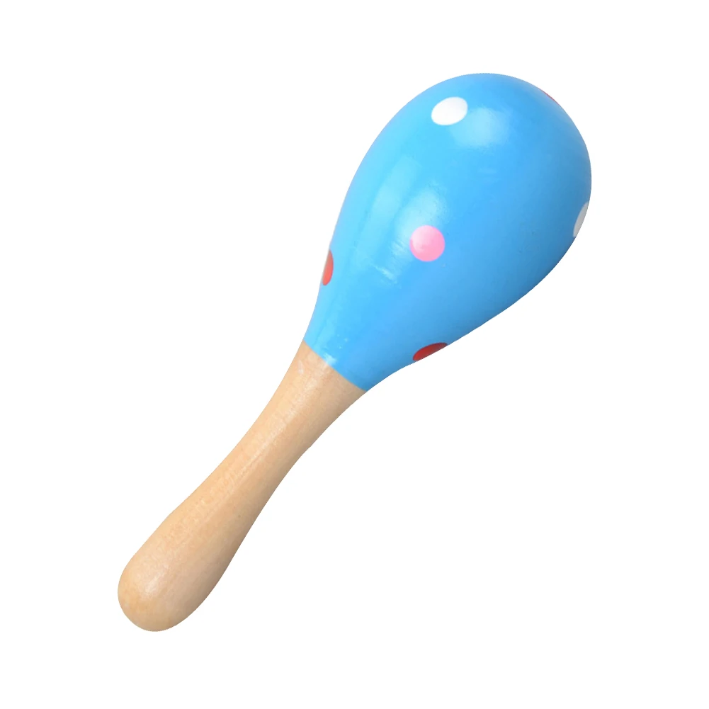 Деревянный цветной песок молоток ручные кольца maraca обучающая Детская Игрушка отлично подходит для детей, чтобы развить чувство ритма