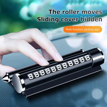 

Car Window Breaker Safety Hammer, Auto Phone Stand Holder,Place Solid Balm Alloy Phone Mount Bracket Broken Window Tool