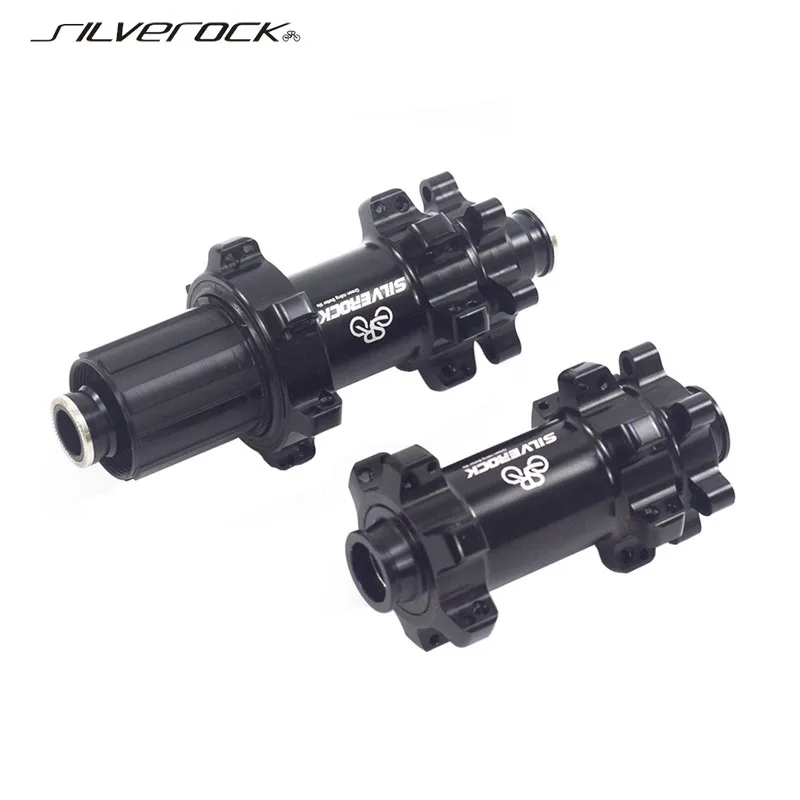 Велосипедные ступицы SILVEROCK QR 100 135 24H герметичные 4 подшипника по Оси M15 x мм M12 142