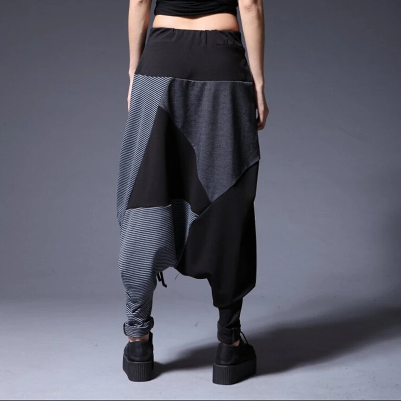 pantalones mujer Безразмерные брюки толстые зимние новые шаровары брюки женские индивидуальные свободные большие размеры женская одежда