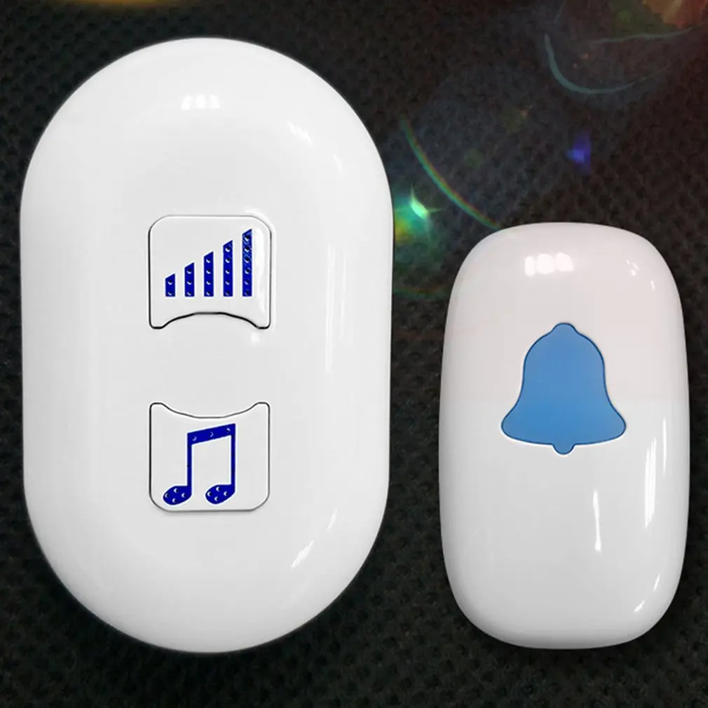 

Wireless Doorbell One For One Digital Doorbell Wireless Four-Speed Adjustable