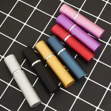 5 мл дорожный алюминиевый многоразовый флакон духов спрей пустые косметические контейнеры