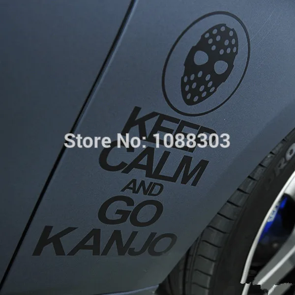 Автомобильный Стайлинг забавные японские JDM наклейки на корпус автомобиля
