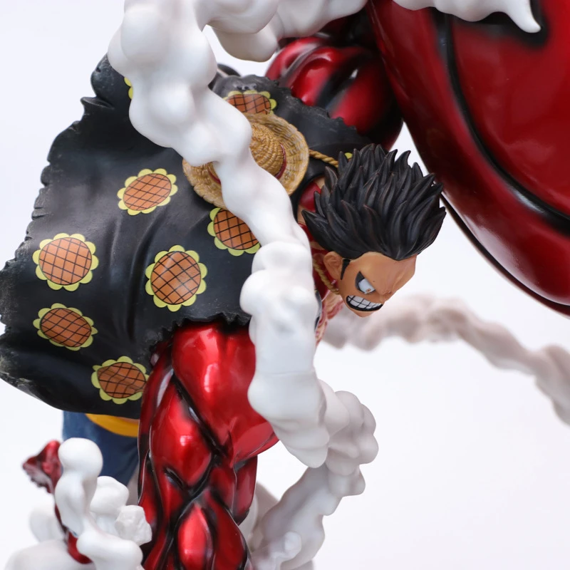 ワンピースアクションフィギュア ルフィおもちゃ ギア4番目のコングガン Gk像 Pvc コレクションモデル ラージサイズ 50cm Action Figures Aliexpress