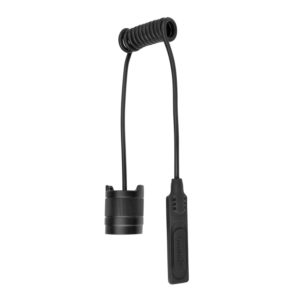 T70 Tactical Flashlight Remote Pressure Switch Voiceless with Rat Cap for Trustfire T70 Rifle Flashlight Weapon Lights
