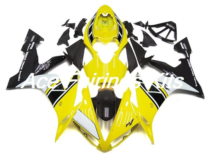 Топ впрыска ABS мотоцикл обтекатель подходит для Yamaha R1 2004 2005 2006 04 05 06 YZF R1 Полный обтекатели наборы желтый