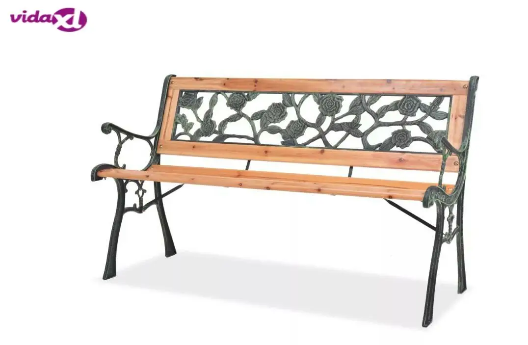 Vidaxl High Quality Wooden Garden Bench With Nostalgic Design