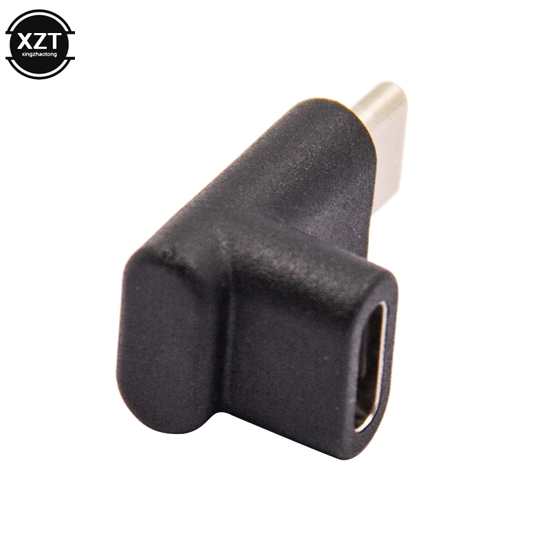 USB разъем (под углом 90 градусов) 3 1 Type C для подключения к женскому конвертер