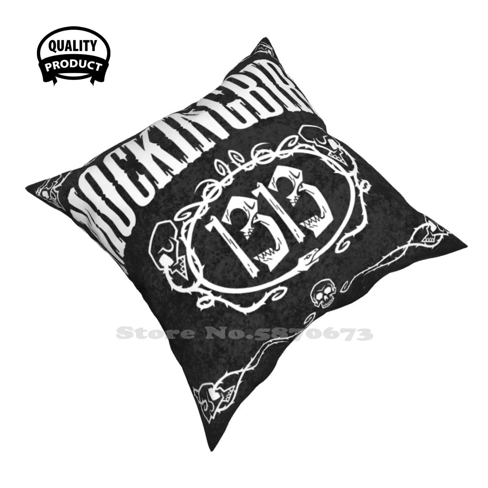 Mockingbird 1313 Poison - Black Label Federa Per Cuscino Mockingbird Munsters Poison 1313 Dracula Phil Postma Minion Factory