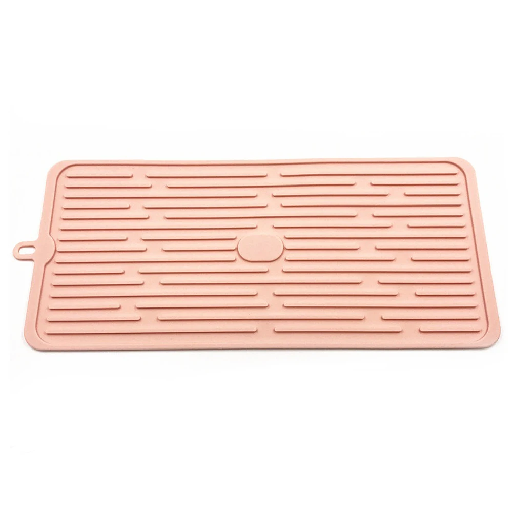 

Kitchen Multifunction Dish Drainer Holder Foldable Organizer Cutlery Sink Tray Drying Rack Storage Shelf Cups Silicon Worktop