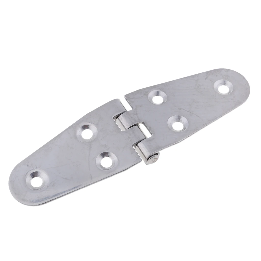 Good! 316 Marine Grade Stainless Steel Boat Marine Cabin Hatch Flush Door Hinge Boat Accessories Marine 140 x 40mm Dropship