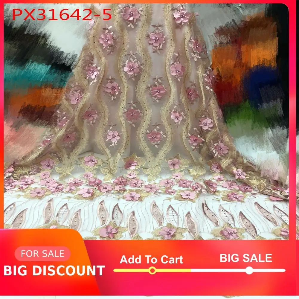 Горячая распродажа гуанчжоу новое поступление розовая и золотая вышивка