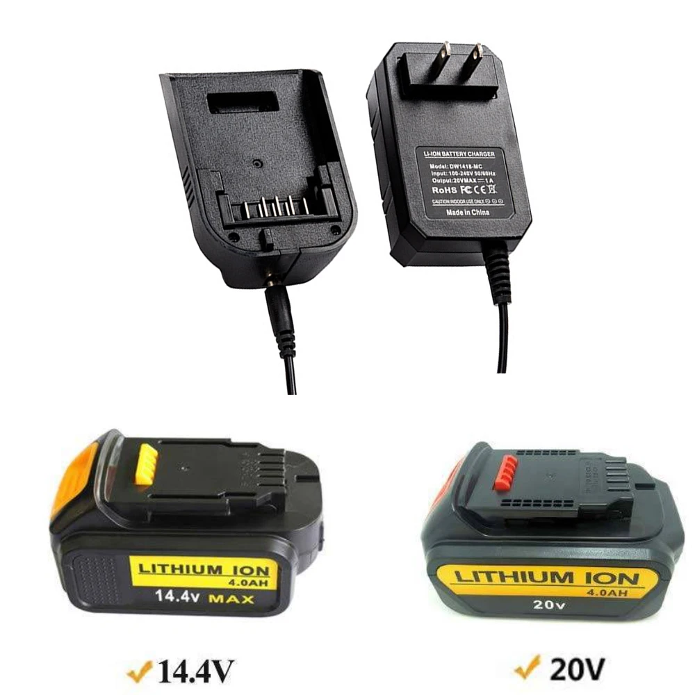 Chargeur de batterie DCB112 pour Dewalt, 10.8V, 12V, 14.4V, 18V, 20V,  DCB200, DCB101, DCB115, DCBknit, DCB105, DCB140 et DCB112