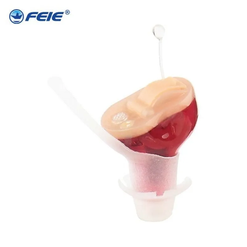  S-10B Hearing Aid Portable Mini In The Ear Invisible Sound Amplifier Adjustable Tone Digital Ear Ca