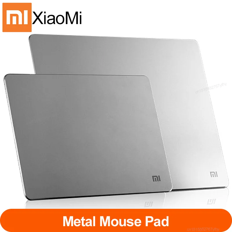 Коврик для мыши Xiaomi MI металлический из алюминиевого сплава нескользящий тонкий