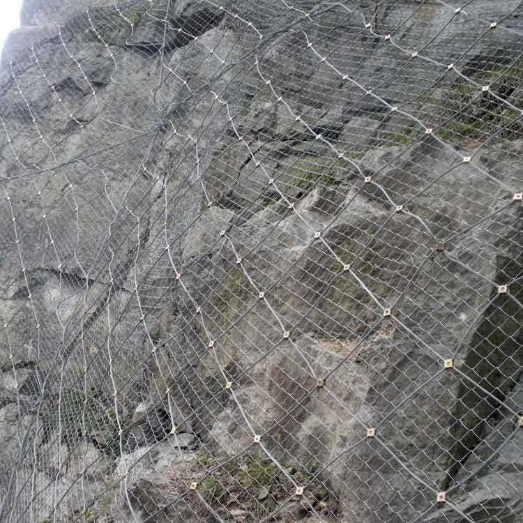 

Manufacturers Direct Selling Flexible Protective Mesh SNS Active Protective Mesh Mountain Rockfall Slope Protection Net Flexible