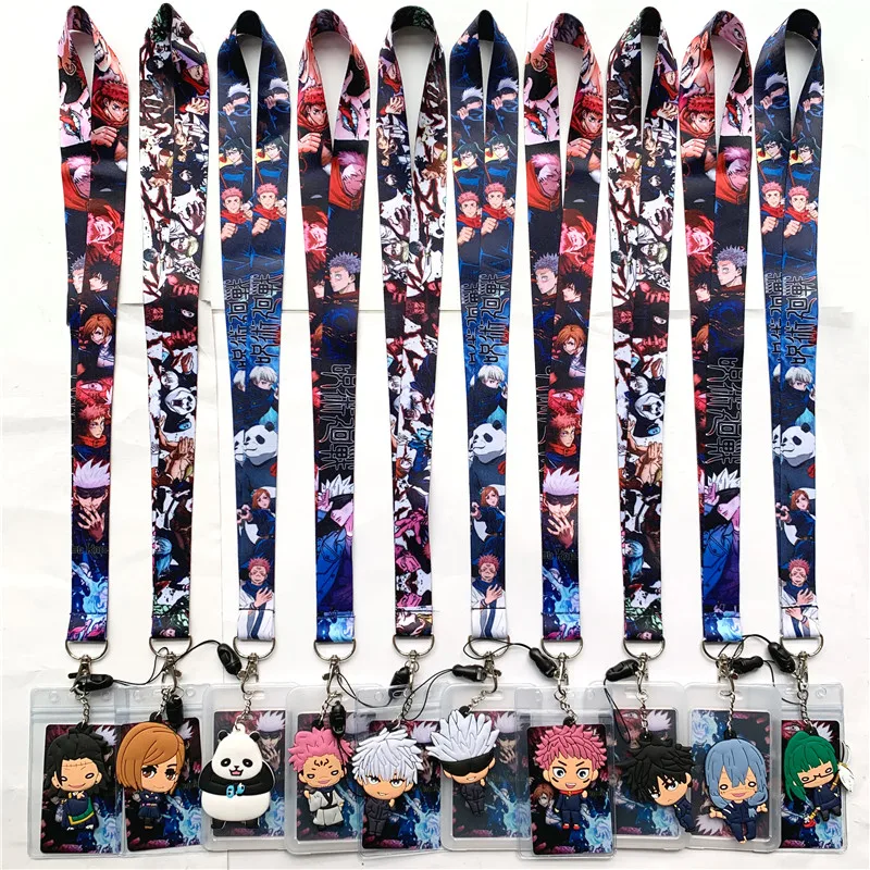 jujutsu kaisen cosplay cell phone lanyard