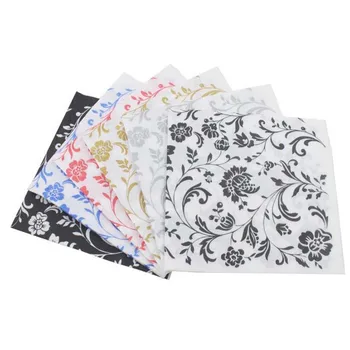 

20Pcs/Pack Hot Sale Paper Napkins Flower Event & Party Tissue Napkin Decoration Serviettes for Decor Decoupage
