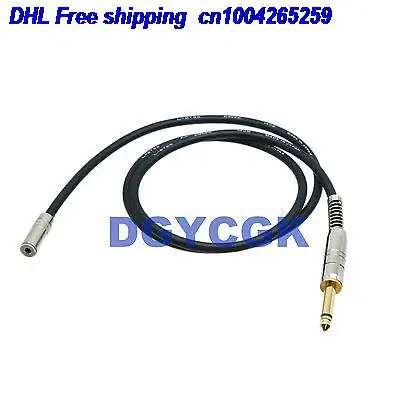 EMS DHL 10pcs 3 5mm 6 35mm 1 4 RCA plug jack mono TS 20FT cable adapter audio AV Headphone MIC cable 22j