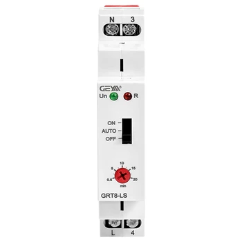 

GEYA Staircase Switch Automatic Delay Off Light Switch Relay AC230V 16A Light Control Relay Staircase Timer Switch