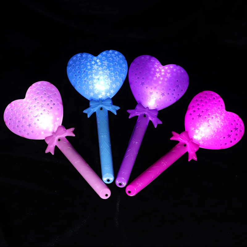 Details about   LED Flashing Hollow Star Wand Holiday Concert Party Lights Up Glow Sticks @T 