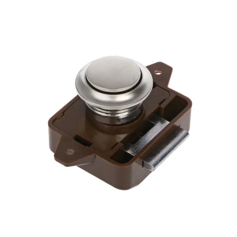 

Camper Car Push Lock RV Caravan Boat Motor Home Cabinet Drawer Latch Button Locks For Furniture Hardware