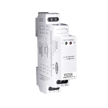 

YISTER YX211 Step relay monostable relay SPDT/DPDT To control the overturn of working state for the device AC 220V 15A SPDT