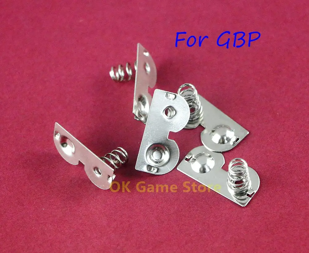 200 Pz/Lotto Terminali Batteria Contatto Molla Batteria Sostituzione Molla Per Controller Gameboy Pocket Gbp