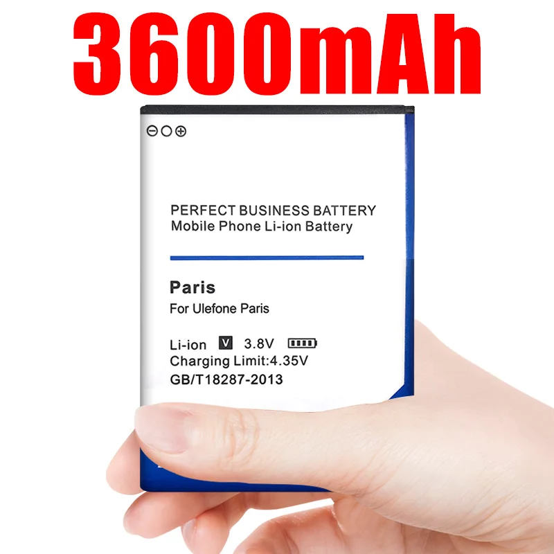 Аккумулятор Ulefone Paris на 3600 мА · ч для / X | Мобильные телефоны и аксессуары