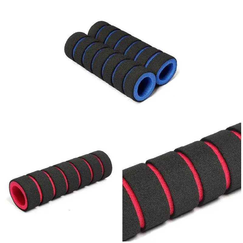 Newly 1 Pair Mountain Bike Handlebar Cover Sponge Cycling Anti-shock Skid-Proof MTB Handle Bar Grips Bicycle Accessories