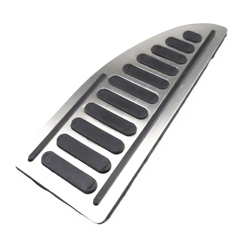 car Stainless Steel Footplate Footboard Foot Rest Pedal Cover For Ford